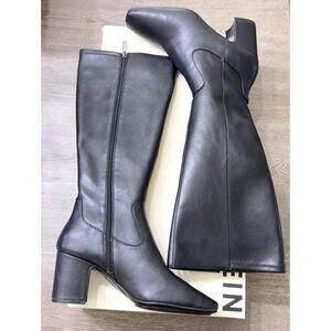 Anne Klein Toronto Square Toe Knee High Dress Boots Women Size 10